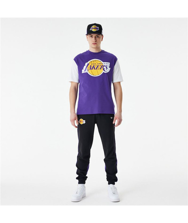 New Era T-shirt NBA Colour Insert LA Lakers...