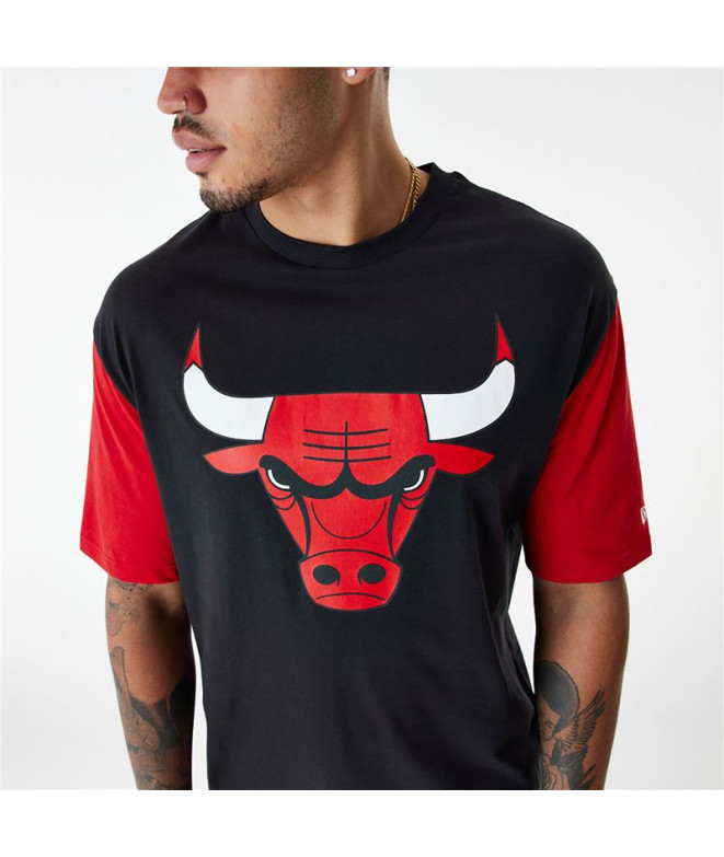 New Era T-Shirt NBA Colour Insert Chicago Bulls...