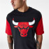New Era T-Shirt NBA Colour Insert Chicago Bulls Preto para homem