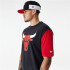 New Era T-Shirt NBA Colour Insert Chicago Bulls Preto para homem