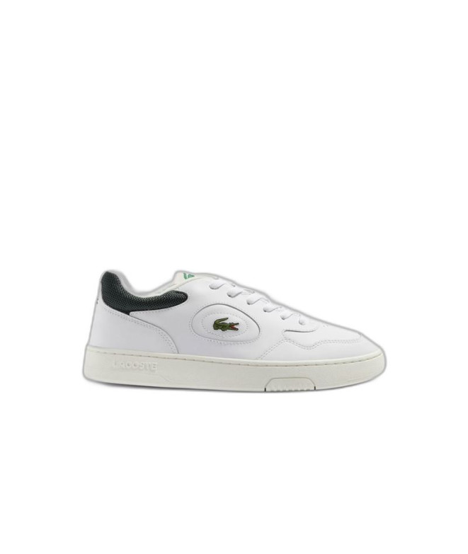 Chaussures Lacoste Lineset 223 1 Sma Hommes Blanc / Vert foncé