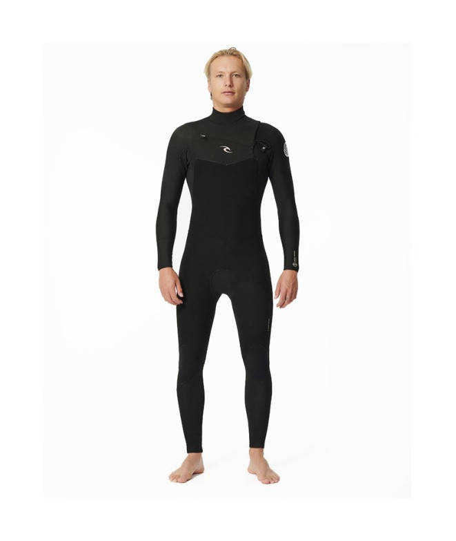 Neoprene Surfar Rip Curl Homem da Dawn Patrol C/Zip 43Gb Preto