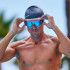 Óculos de natação Aqua Sphere Vista Pro Cinzento Escuro Laranja Lentes Azul Espelhado