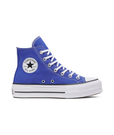 Tênis All Estrela Star Preto Chuck Taylor Lift Cano Baixo em