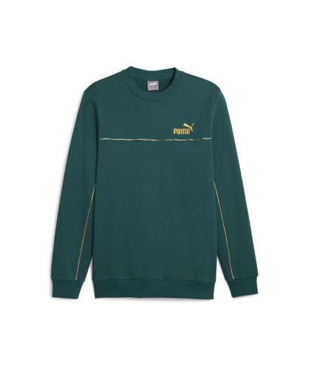 Moletom Puma Ess+ Minimal Gold Cr Homem