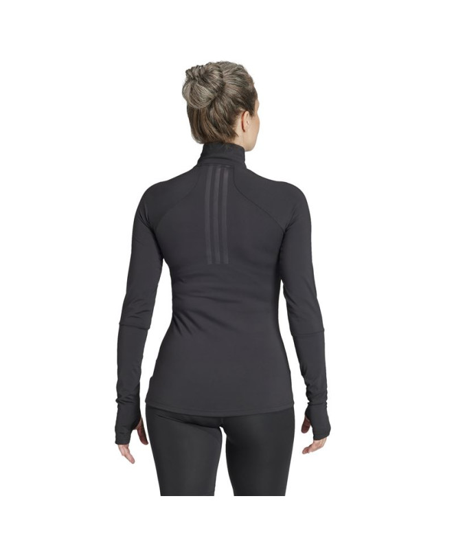 Veste Fitness adidas de Tf Cr 14Z Ls Femme