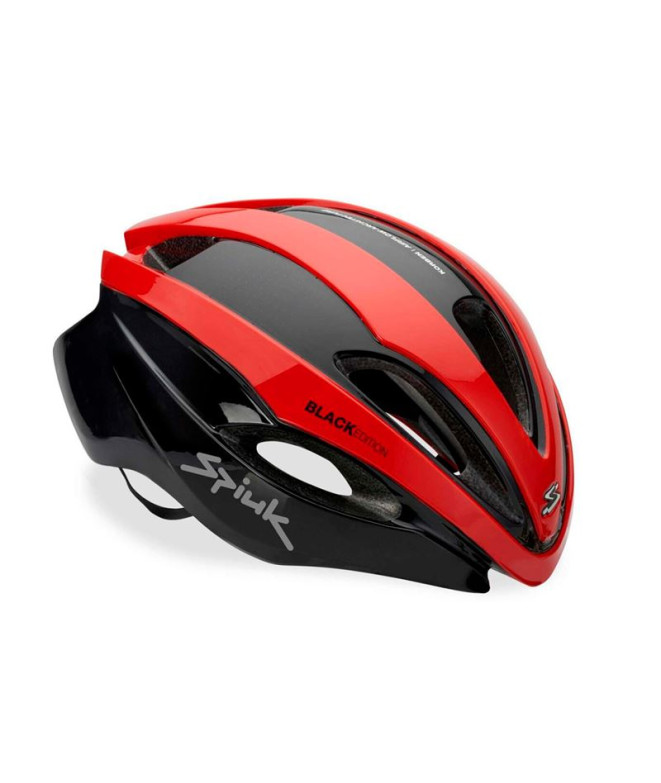 Capacete Ciclismo Spiuk Unissex de Korben Vermelho/Preto