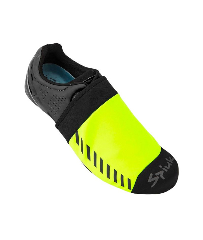 Orteils Cyclisme Spiuk Orteils Haut de Dix Membrane Jaune Fluor