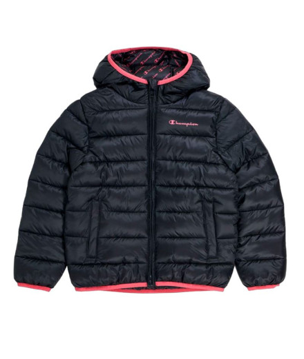 Veste Champion Legacy à capuche pour garçons Noir