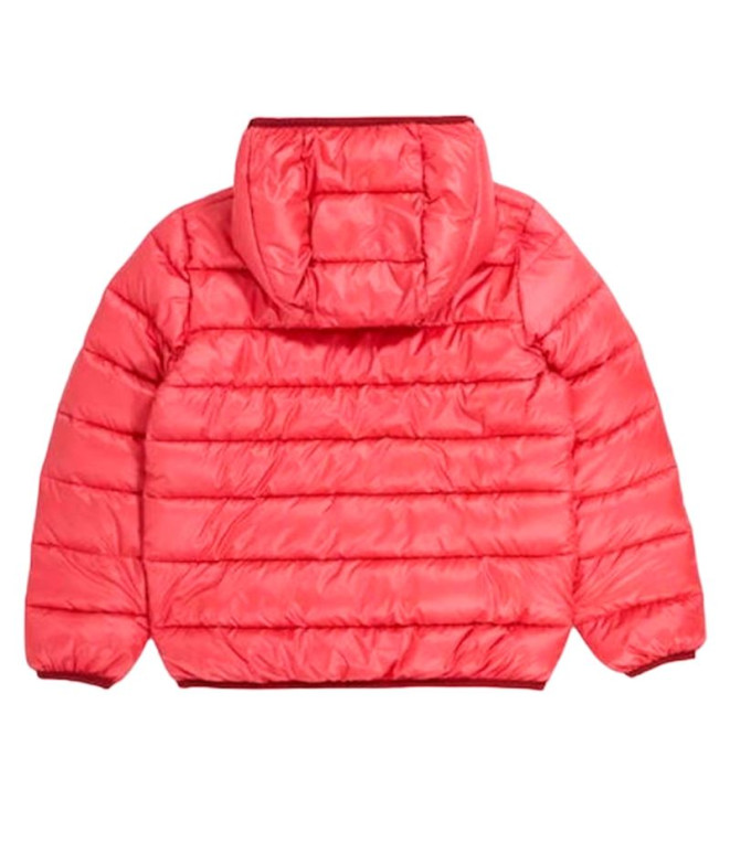 Casaco Champion Legacy Kids Rosa com capuz