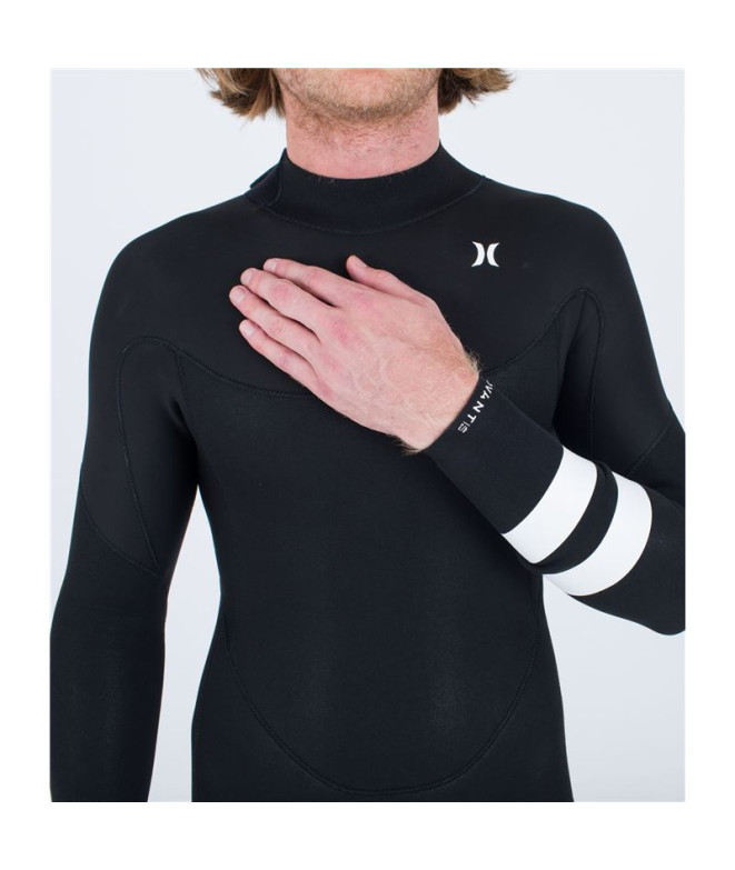 Neoprene Hurley Advant 4/3 mm Zíper traseiro