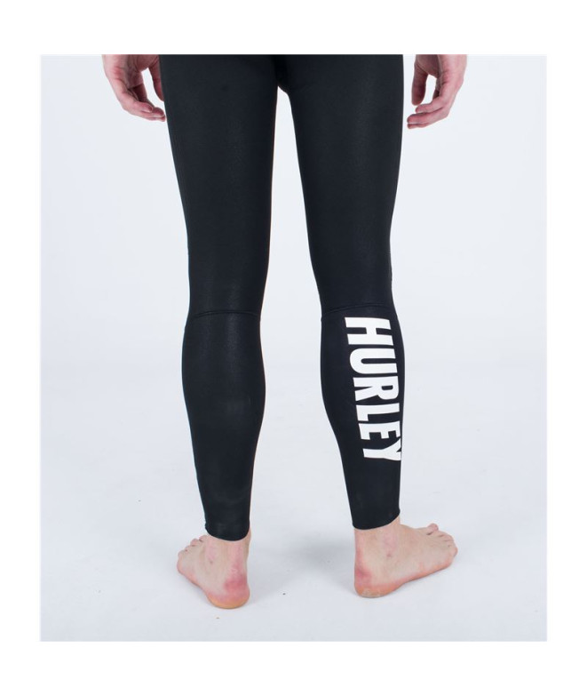Neoprene Hurley Advant 4/3 mm Zíper traseiro