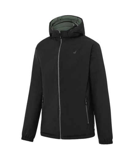 Joluvi Homem Anorack Heat Dipa Preto/Verde Azeitona