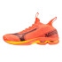 Chaussures par Volley-ball Mizuno Wave Lightning Neo2 Fluor Orange