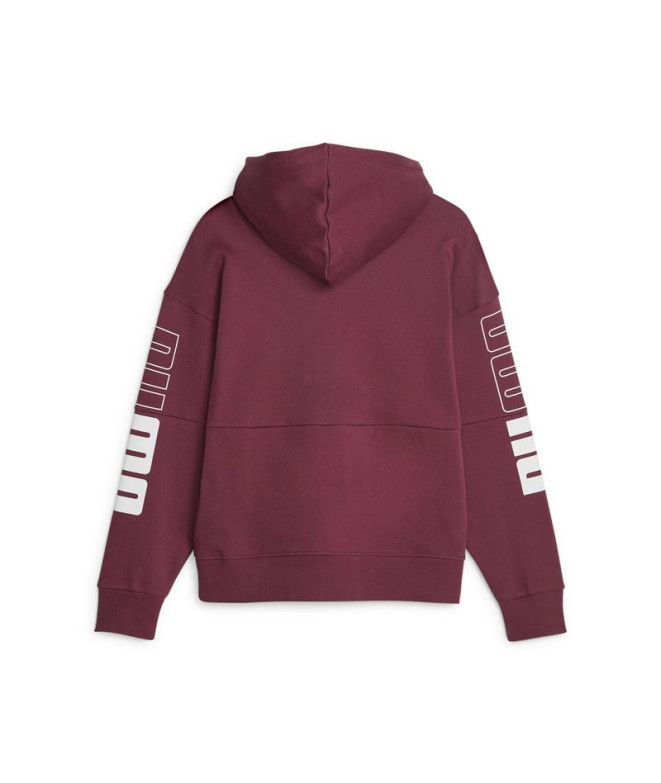 Sudadera Puma Power Colorblock Mujer