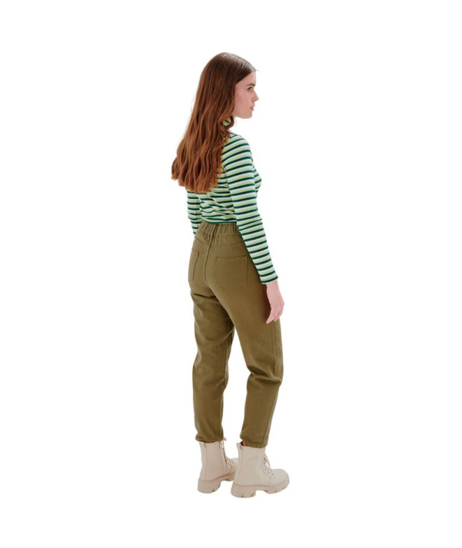 Pantalons 24Couleurs Femme Olive