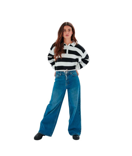 Calça 24Colours Mulher Denim