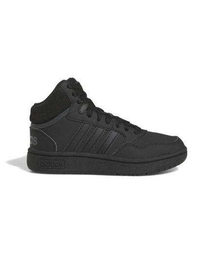 Sapatilhas adidas Hoops 3.0 Mid Infantil Preto
