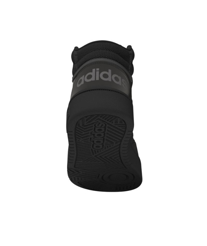 Sapatilhas adidas Hoops 3.0 Mid Infantil Preto