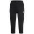 Leggings de Running Odlo Tights 3/4 Essential Mulher Preto