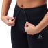 Leggings de Running Odlo Tights 3/4 Essential Mulher Preto