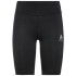 Mallas de Running Odlo Tights Short Essential Mujer Negro