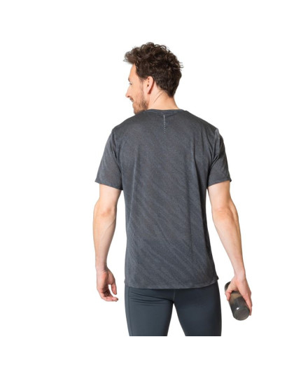 T-shirt de Trail Odlo Neck S/S Zeroweight Enginee Unisexe 2