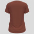 Camiseta de Running Odlo T-Shirt Crew Neck S/S Essential 365 Mujer Marrón