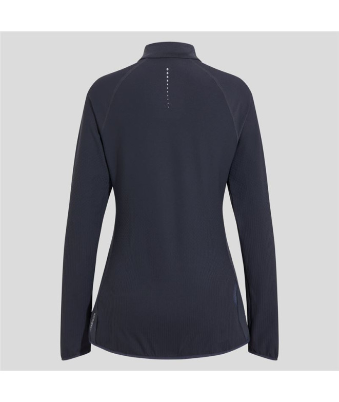 Camiseta de Trail Odlo 1/2 Zip Zeroweight Unisex