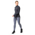 Camiseta de Trail Odlo 1/2 Zip Zeroweight Unissex
