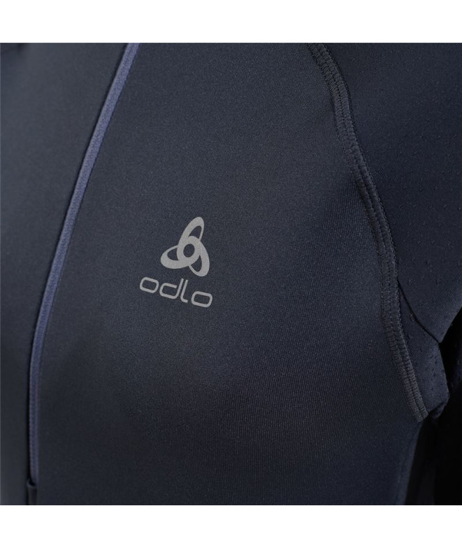 Camiseta de Trail Odlo 1/2 Zip Zeroweight Unisex