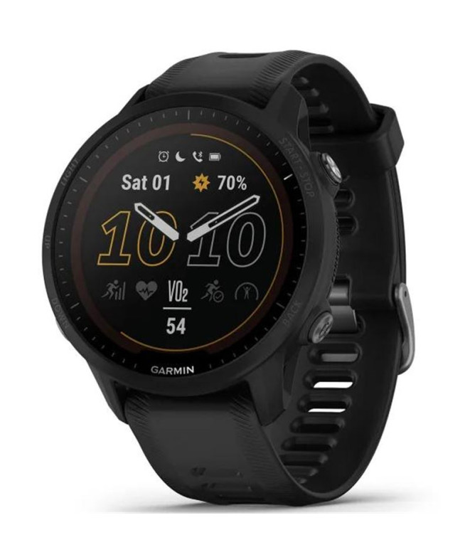Relógio Garmin Forerunner 955, Solar Emea, Preto