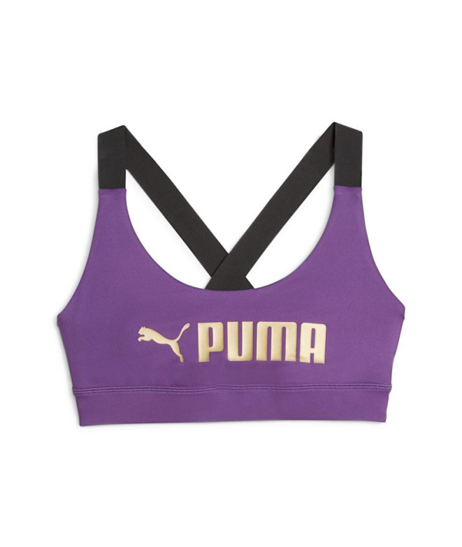 Brassiere de sport by Fitness Puma Mid Impact Puma Fit Femme