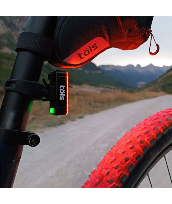 Ciclismo Luz traseira Töls Aina Usb Luz...