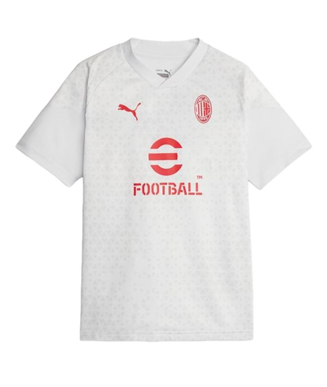 Camiseta por Futebol Puma Ac Milan Training Infantil