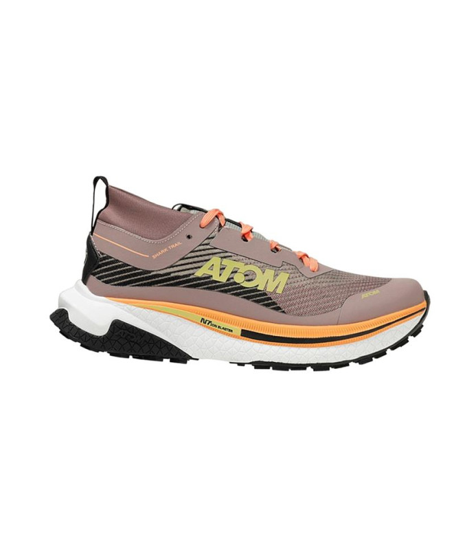 Chaussures par Trail Atom AT139 Shark Trail Blast Wine Morado