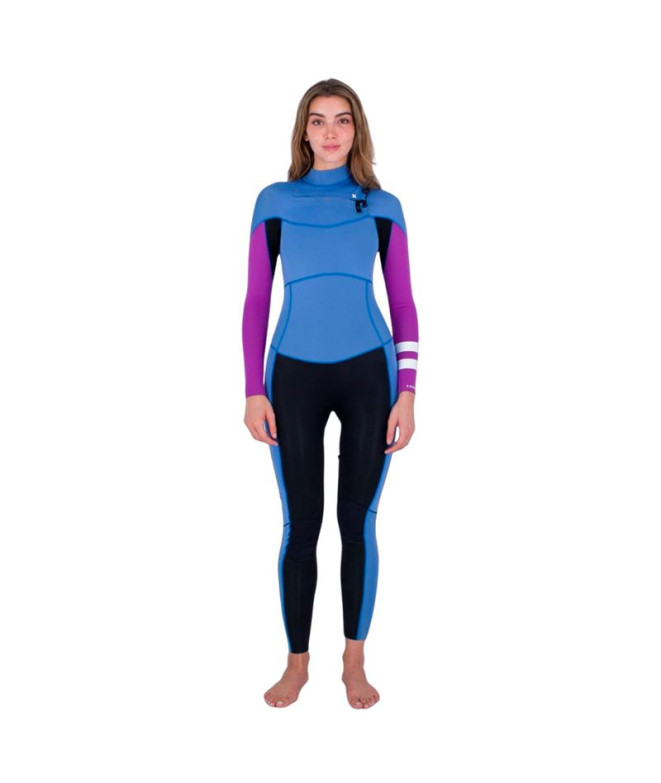 Neoprene Surfar de Hurley Advant 4/3MM Fullsuit Mulher