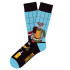 Chaussettes Jimmy Lion The Chef Bleu clair