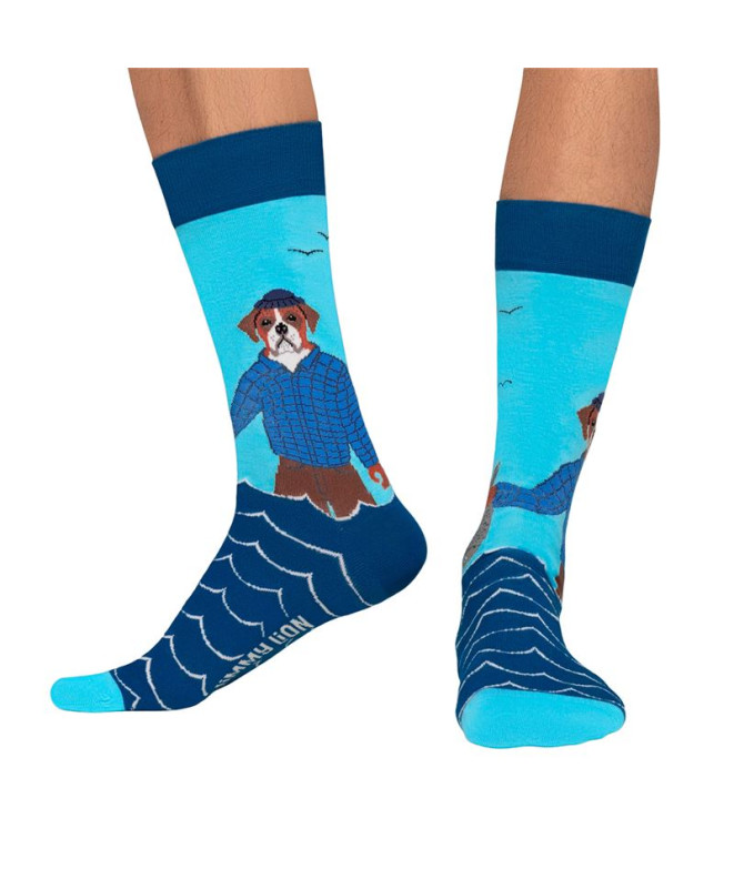 Calcetines Jimmy Lion The Fisherman Blue