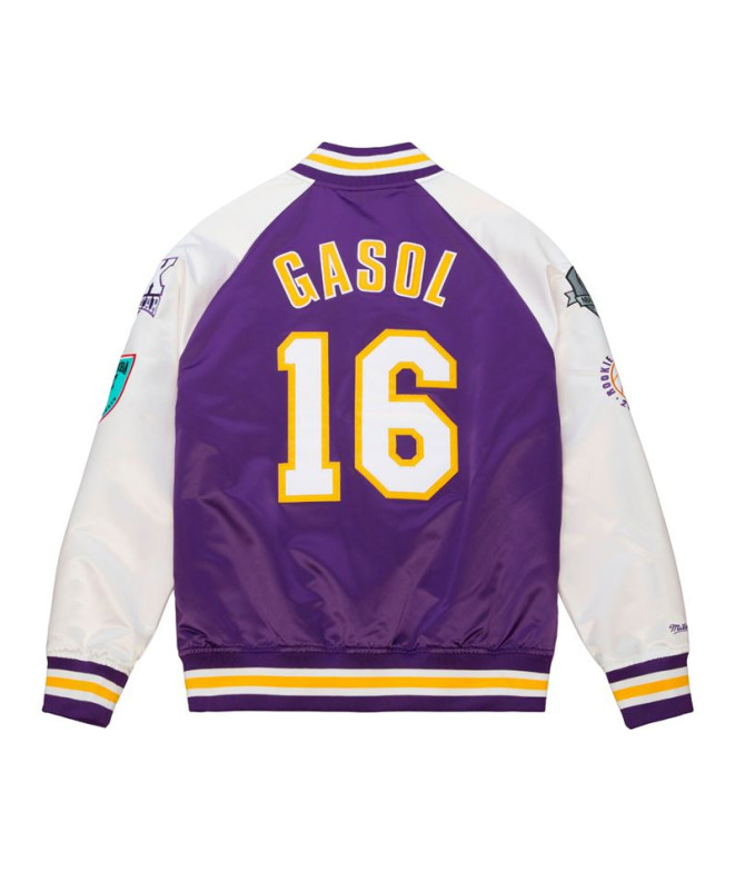 Chaqueta Mitchell & Ness Los Angeles Lakers