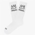 Meias Jimmy Lion Athletic Basquiat Crown Branco