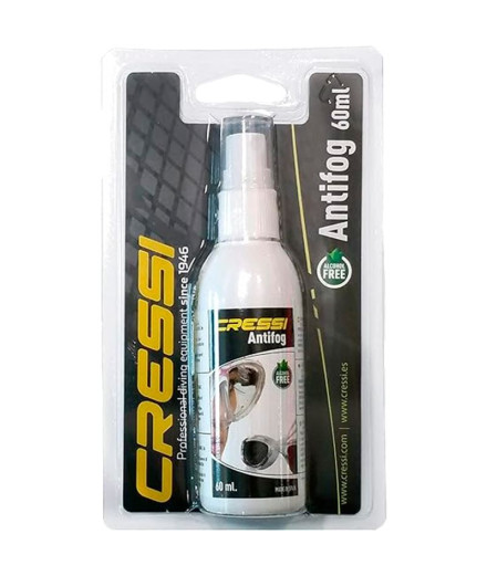 Spray de mergulho Cressi Antifog 60ML