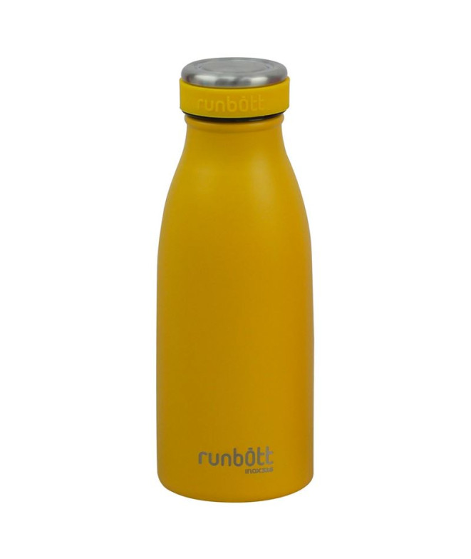 Garrafa Termo de montanha Runbott 350Ml "City" Mustard