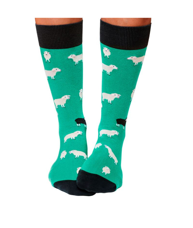 Calcetines Jimmy Lion Black Sheep Turquoise