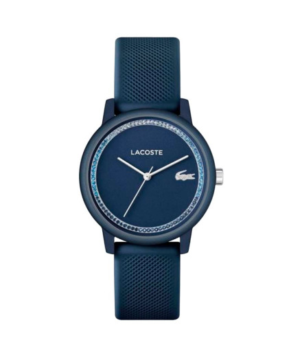 Montre aiguilles Boîte 3 . aluminium semi-mat bleu marine...