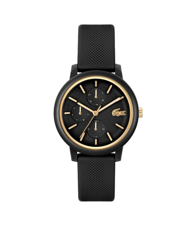 Montre Lacoste multifonction . Boîte TR90 noir 38mm