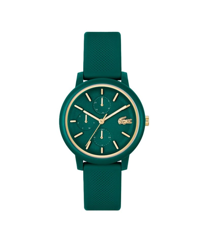 Montre Lacoste multifonction . Boîte TR90 vert 38mm