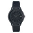 Reloj 3 agujas, caja de aluminio negra semi mate de 42mm