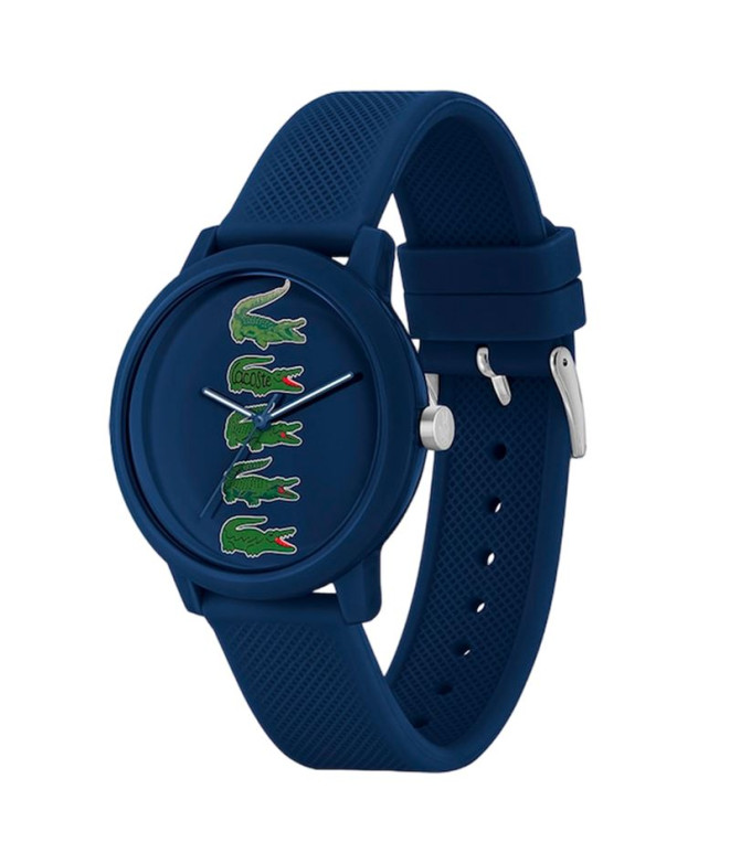 Reloj Lacoste 3 agujas Caja de TR90 azul marino de 42mm