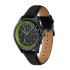 Reloj Lacoste cronógrafo. Caja de acero inoxidable 44mm pavonada en negro